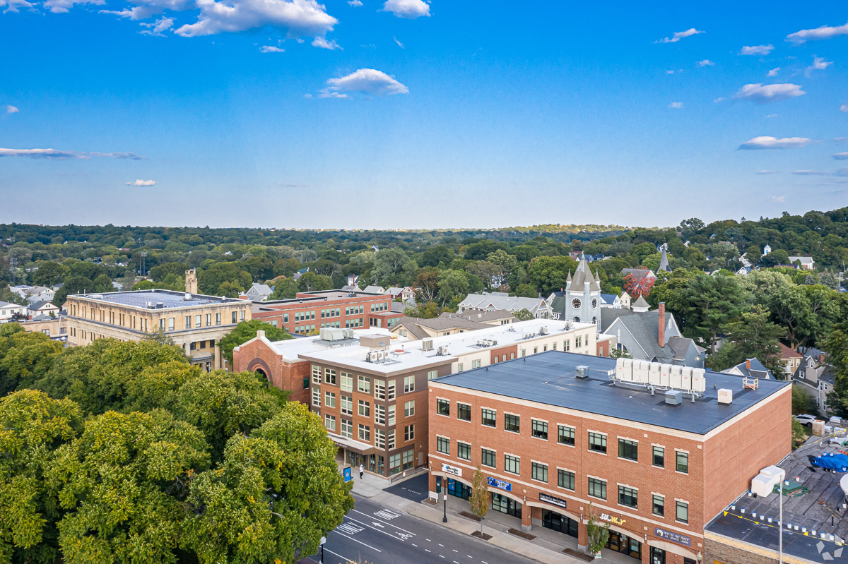 Aerial View of Parkside on Adams